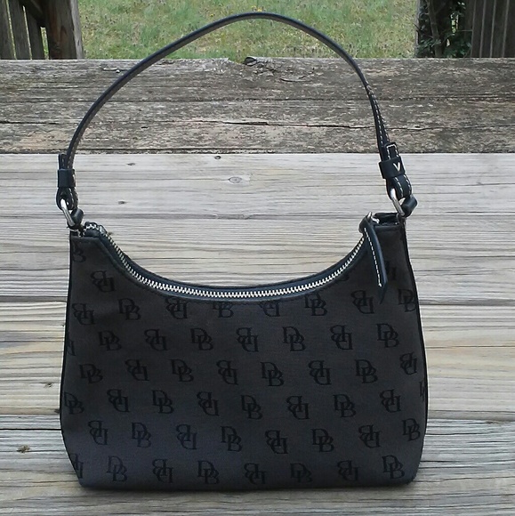 Dooney & Bourke Handbags - Dooney & Bourke Signature Purse, Dark gray